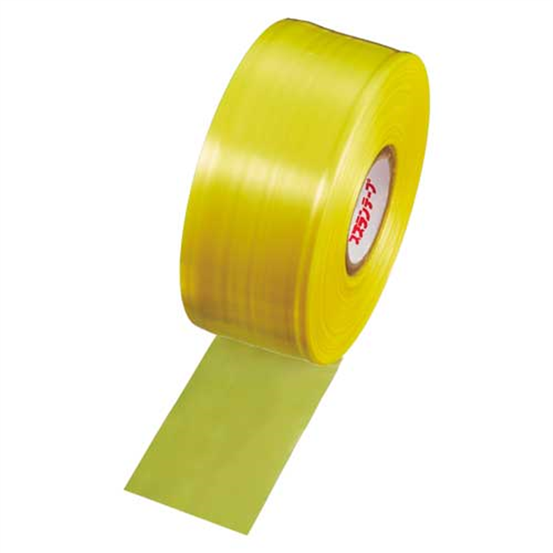 タキロンシーアイ スズランテープ 24202011 470m 黄 1個(ご注文単位1個)【直送品】