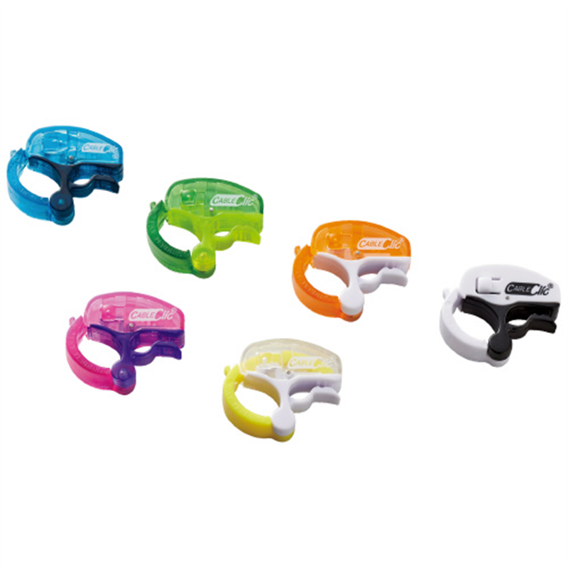 清水産業 ケーブルクリック マイクロ 6個入 混色 1箱（ご注文単位1箱）【直送品】