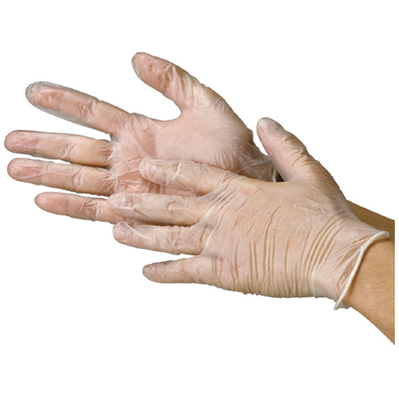 川西工業 ビニール極薄手袋 粉なしS 1個（ご注文単位1個）【直送品】