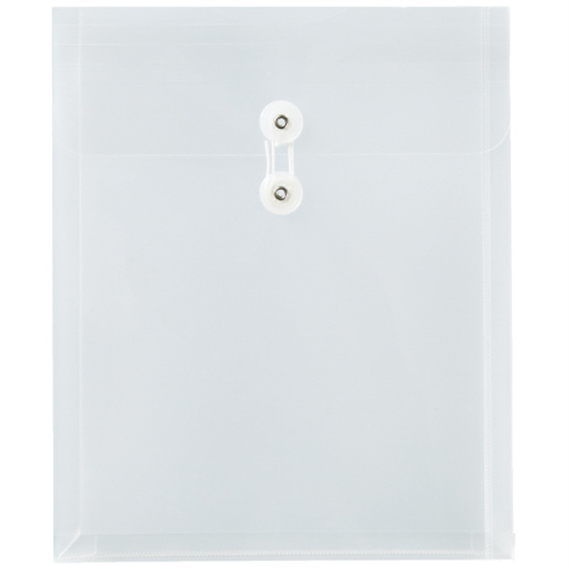 ハピラ エンベロップひもマチ付クリアA4 5枚 1個（ご注文単位1個）【直送品】