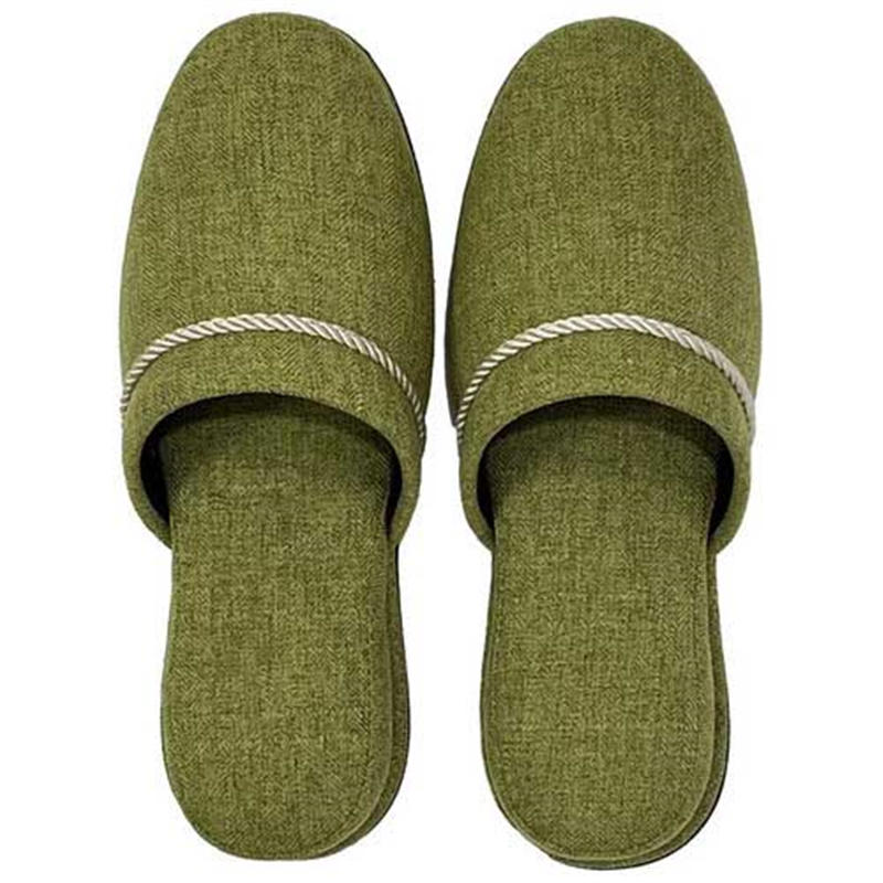 ニッポンスリッパ カラーロープスリッパ M グリーン 1個(ご注文単位1個)【直送品】