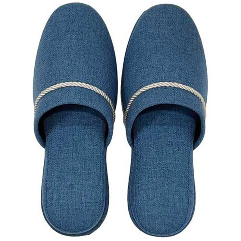 ニッポンスリッパ カラーロープスリッパ M ブルー 1個(ご注文単位1個)【直送品】