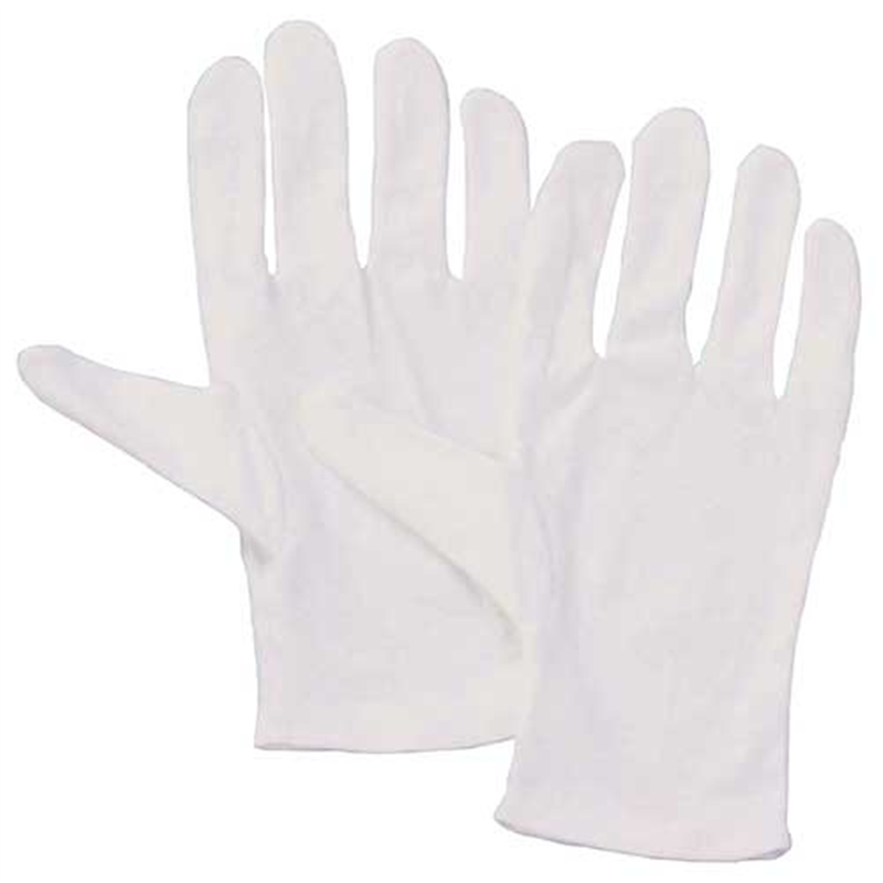 WING ACE 綿スムス手袋 マチなし M 12双入 1個（ご注文単位1個）【直送品】