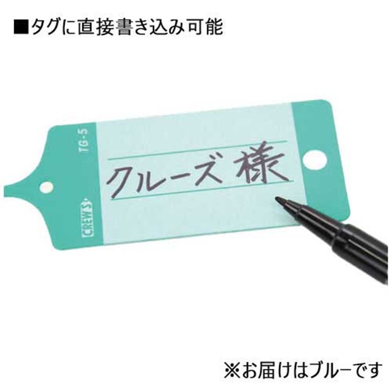 クルーズ ネームタグトランジット10本ブルーTG-5BL 1個（ご注文単位1個）【直送品】