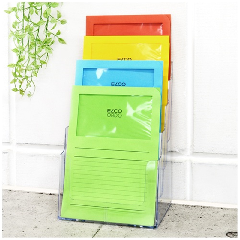 クルーズ カタログケース CR77401 A4判4段 1個(ご注文単位1個)【直送品】