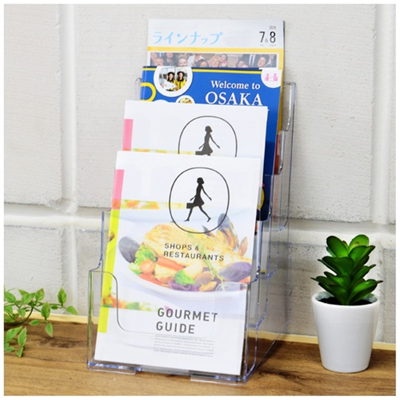 クルーズ カタログケース CR77901 A5判4段 1個(ご注文単位1個)【直送品】