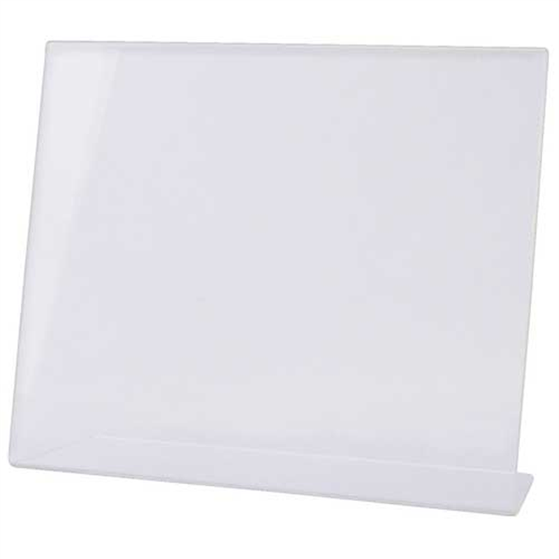 クルーズ サインホルダー片面L版横クリアL型CR68401 1個（ご注文単位1個）【直送品】