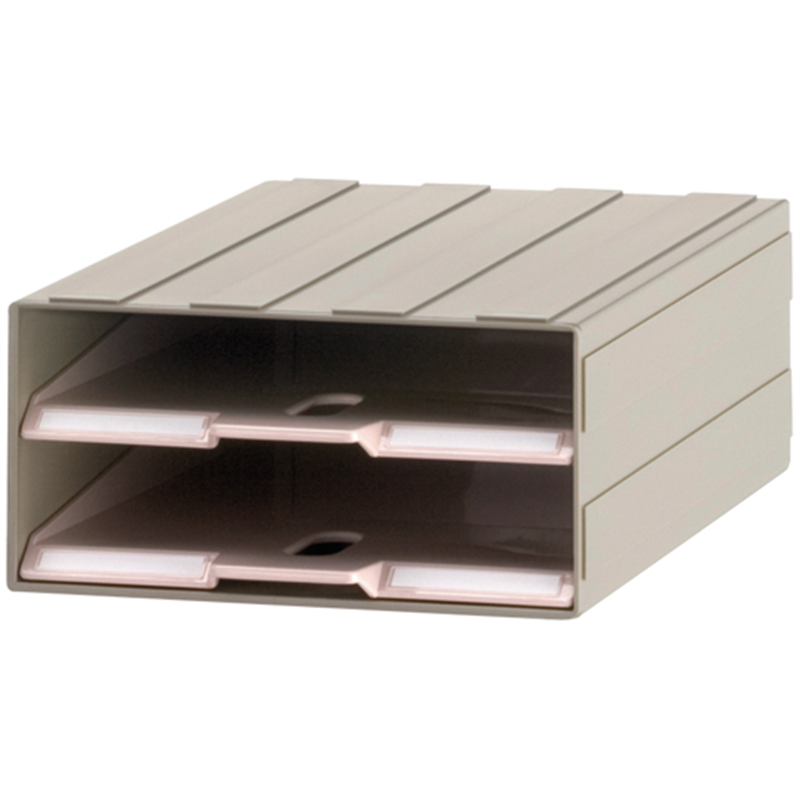 サカセ ビジネスカセッター A4-トレー2 A4/1列/2段 1個（ご注文単位1個）【直送品】