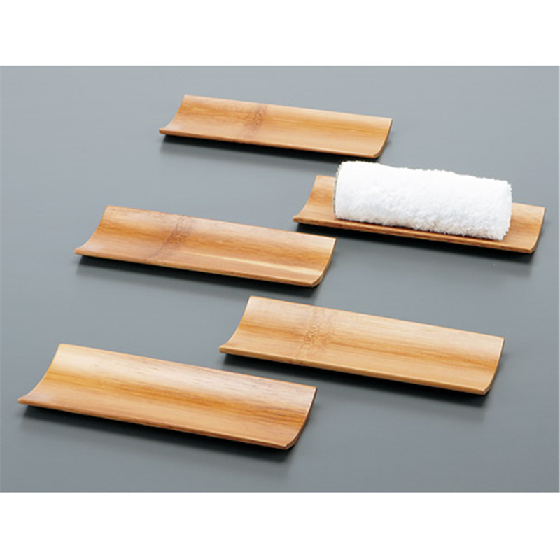 いちがま おしぼり受け 竹舟 5枚セット 1個（ご注文単位1個）【直送品】