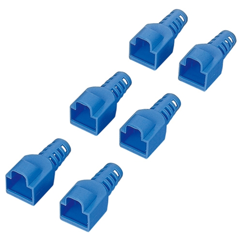 エレコム コネクタ保護カバー LD-EBBU6 6個/箱（ご注文単位1箱）【直送品】