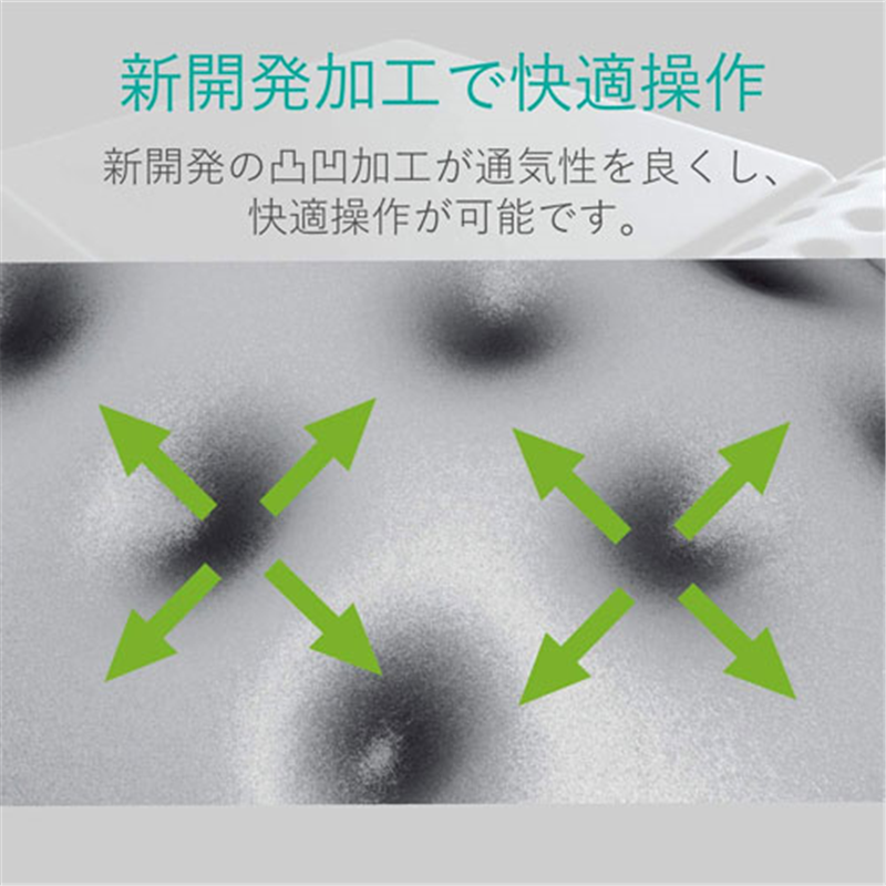 エレコム COMFYマウスパッド(軽快) グレー MP-096GY 1個(ご注文単位1個)【直送品】