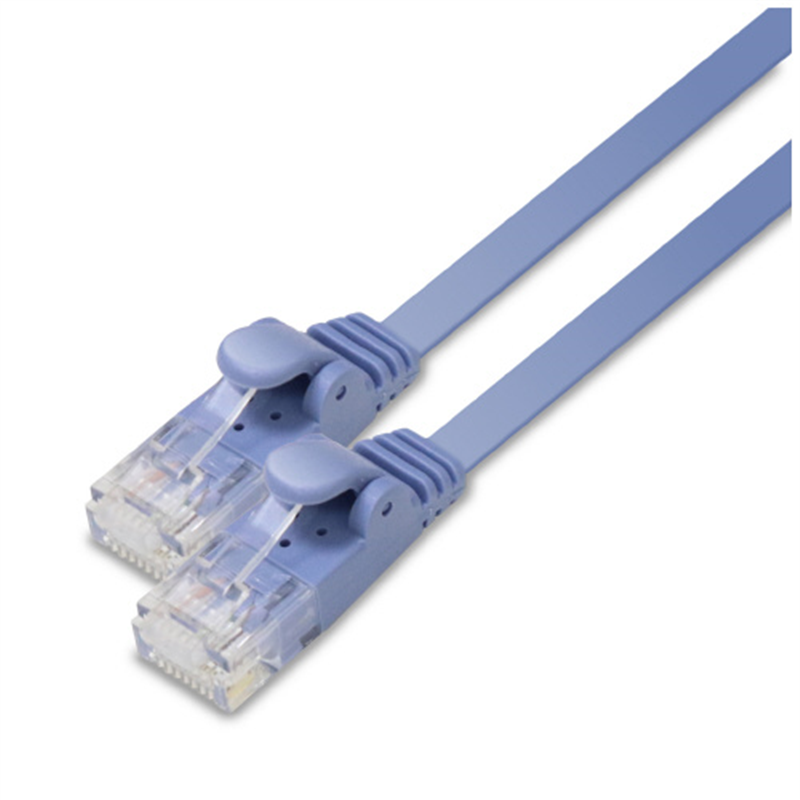 エレコム LANケーブルフラットCat6青2mLD-GF2/BU2 1個(ご注文単位1個)【直送品】