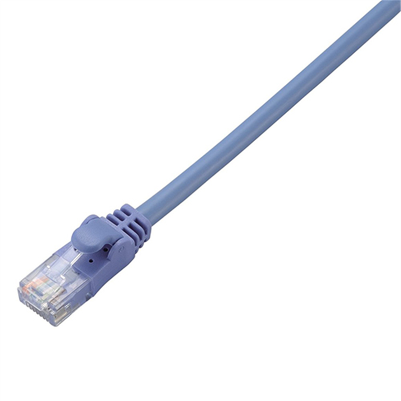エレコム LANケーブル cat6 青 5m LD-GPN/BU5 1個(ご注文単位1個)【直送品】