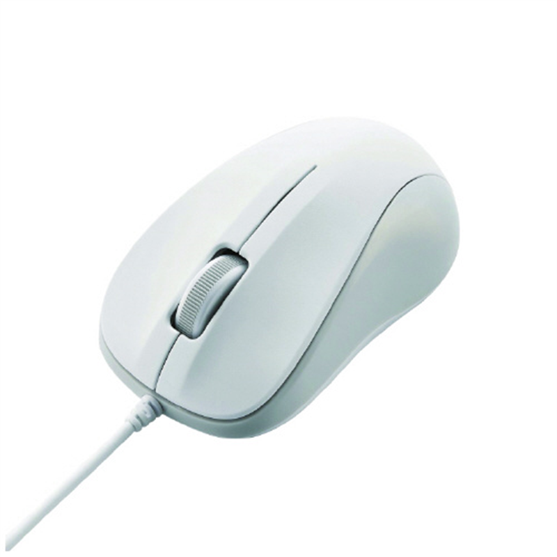 エレコム 光学式マウス M-K5URWH/RS 1個（ご注文単位1個）【直送品】