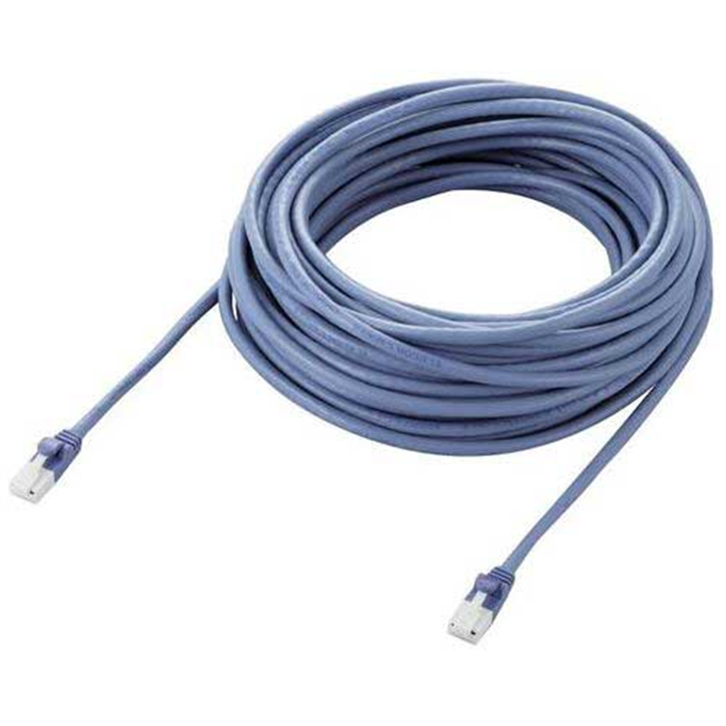 エレコム RoHS対応LANケーブルCat6 ブルー 15m 1個(ご注文単位1個)【直送品】