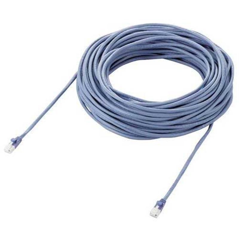 エレコム RoHS対応LANケーブルCat6 ブルー 30m 1個(ご注文単位1個)【直送品】