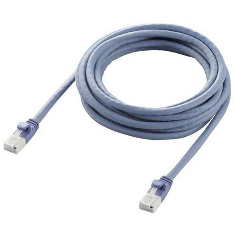 エレコム RoHS対応LANケーブルCat6 ブルー 3m 1個(ご注文単位1個)【直送品】