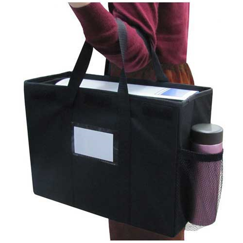 今村紙工 オフィスミーティングバッグOSB-A4フタ付 1個（ご注文単位1個）【直送品】