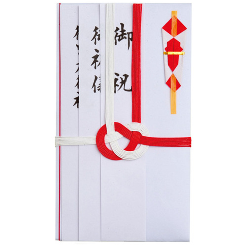 今村紙工 赤白7本 金封 短冊付 E-651 1枚 1個（ご注文単位1個）【直送品】