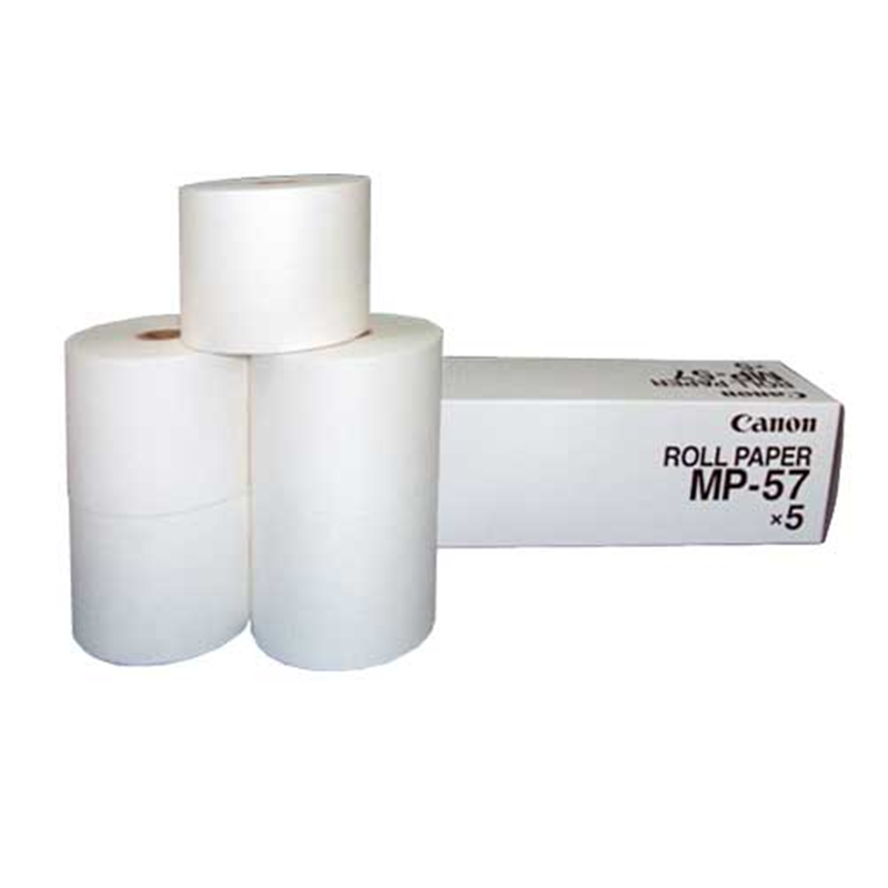 キヤノン ロールペーパー MP-57 5巻入 1個（ご注文単位1個）【直送品】