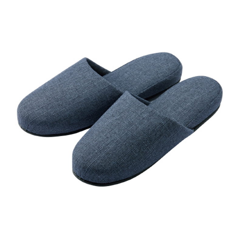 オーミケンシ ブッチャー織りスリッパ ネイビー 11380 1個（ご注文単位1個）【直送品】