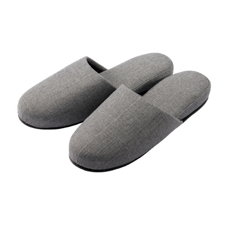 オーミケンシ ブッチャー織りスリッパ グレー 11382 1個（ご注文単位1個）【直送品】