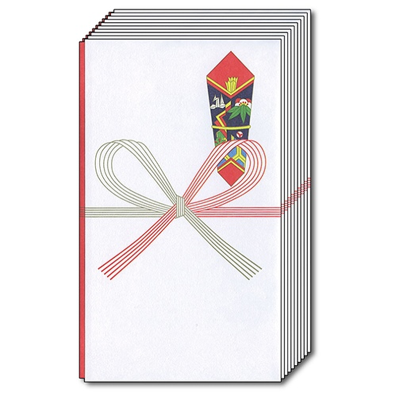 ながとや 祝 多当 徳用10枚入 中袋付 タ-301 1個（ご注文単位1個）【直送品】