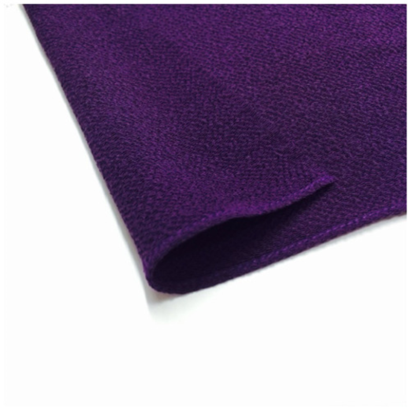 ながとや 正絹ちりめん風呂敷 ユ-022 紫無地 1個(ご注文単位1個)【直送品】