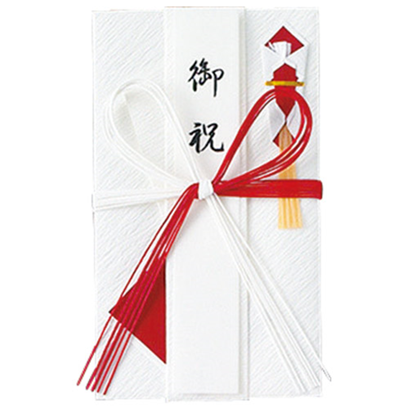 ながとや 特撰金封 キ-P921 檀紙花結び 1個（ご注文単位1個）【直送品】