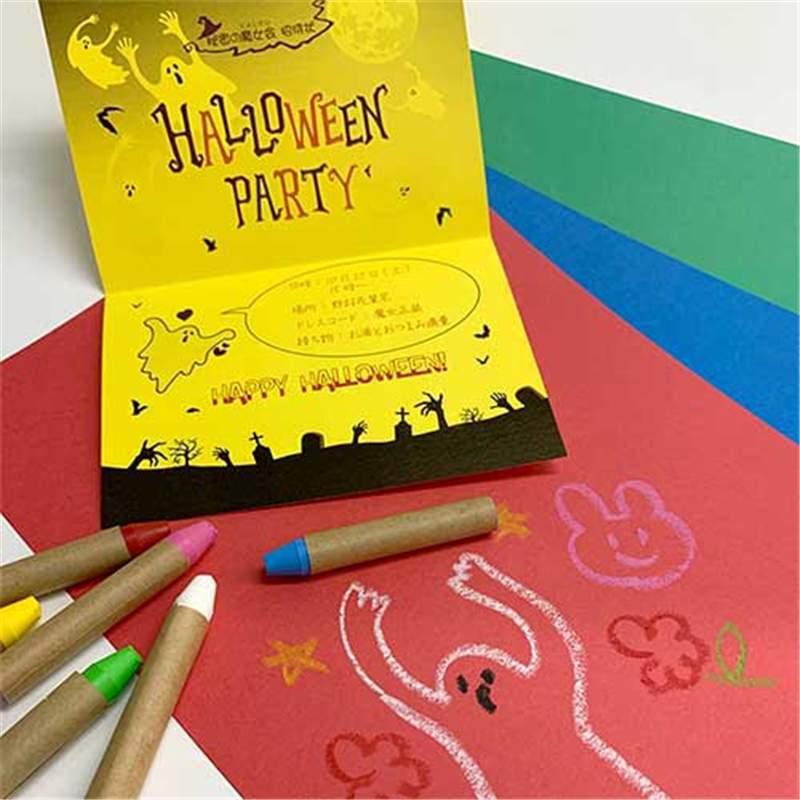 長門屋商店 クレヨンカラーA4 10色各色2枚ナ-CR902 1個（ご注文単位1個）【直送品】