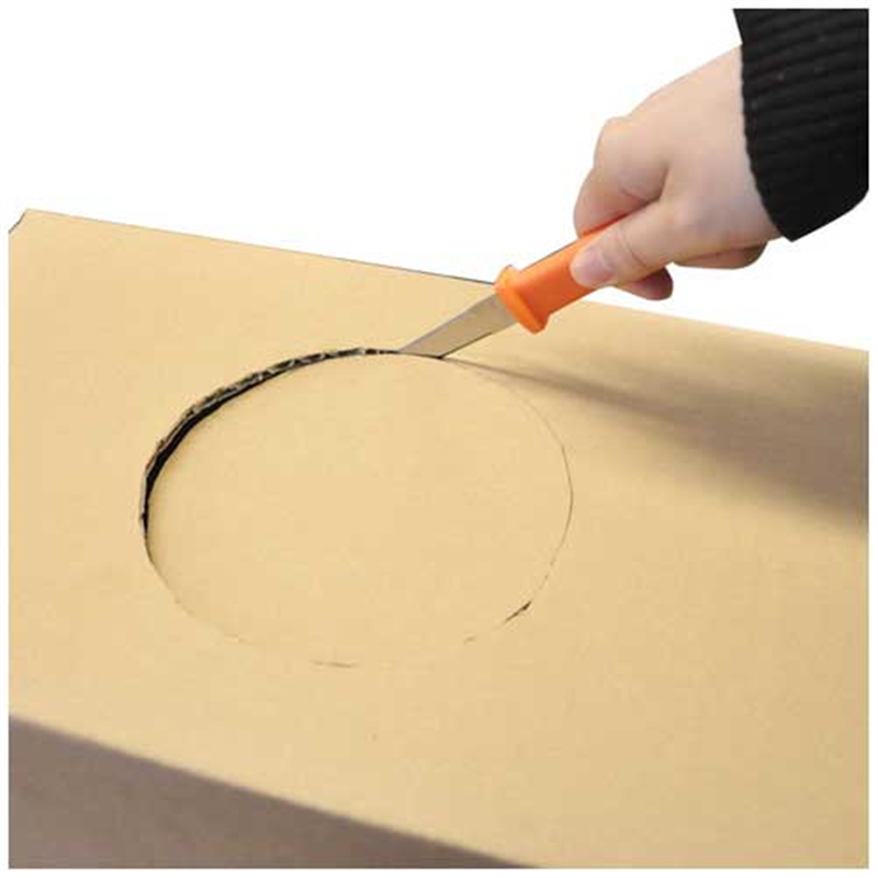 長谷川刃物 段ボールのこ ダンちゃんキャップ付DC-191C 1個(ご注文単位1個)【直送品】