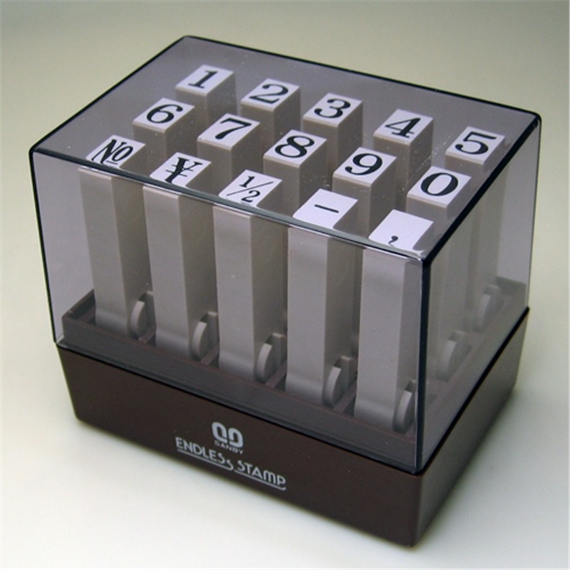 サンビー エンドレススタンプ EN-S1 明朝体 1個(ご注文単位1個)【直送品】