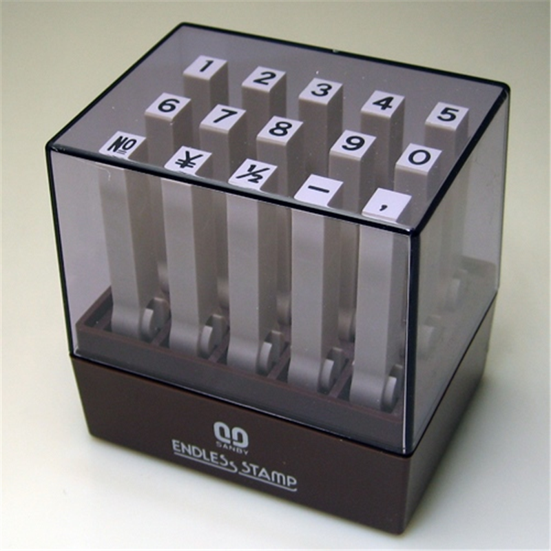 サンビー エンドレススタンプ EN-SG3 ゴシック 1個(ご注文単位1個)【直送品】