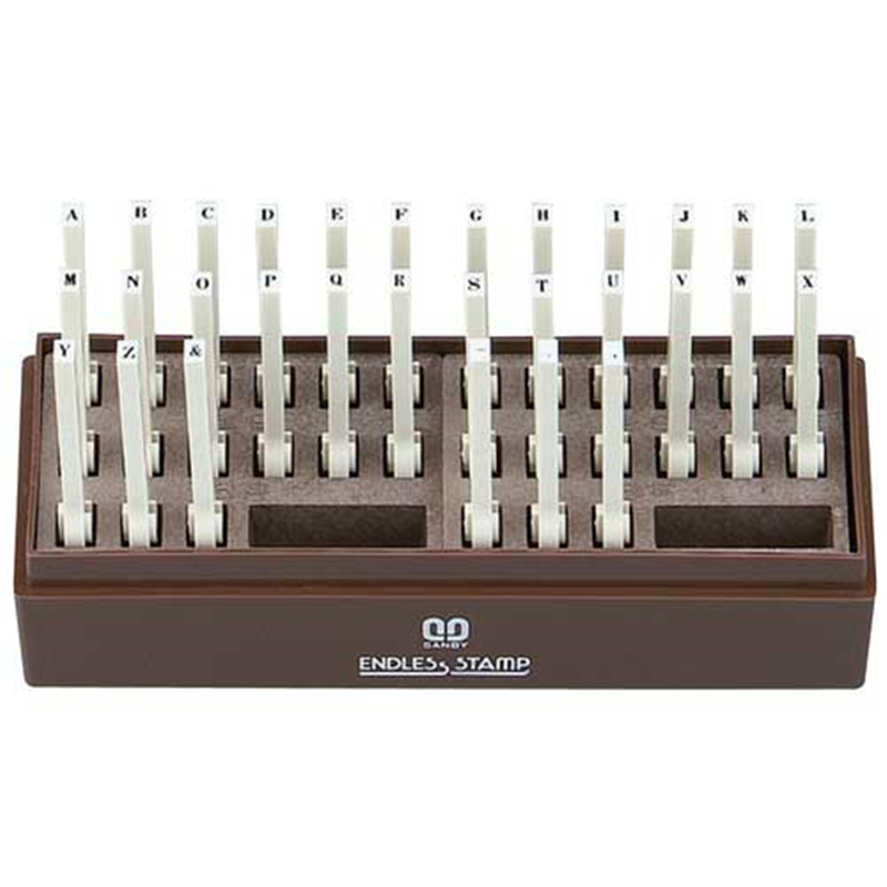 サンビー エンドレススタンプ EN-E6 明朝体 1個（ご注文単位1個）【直送品】