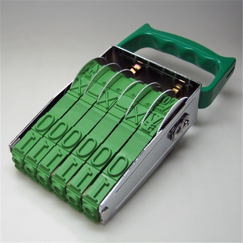 サンビー 回転印 欧文特大6連 TKB06 明朝体 1個（ご注文単位1個）【直送品】