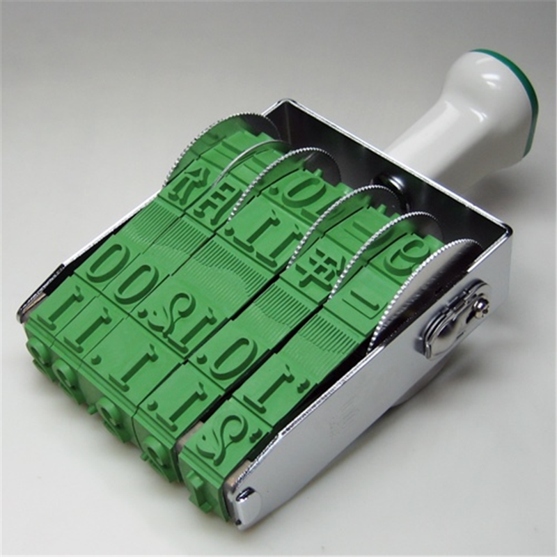 サンビー 回転印 欧文日付初号 TKD00 明朝体 1個（ご注文単位1個）【直送品】