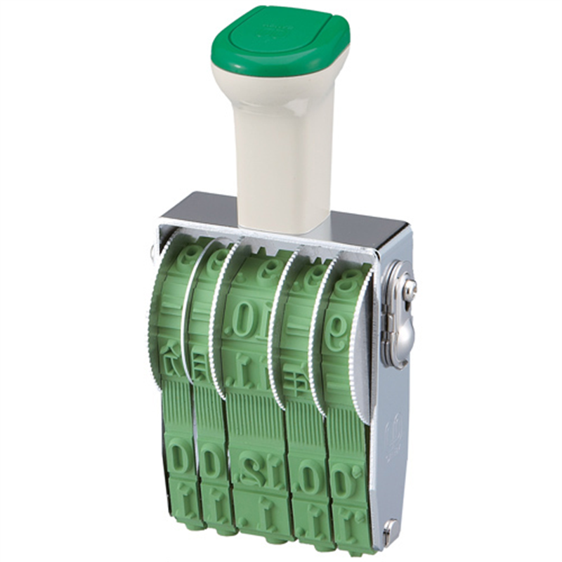 サンビー 回転印 欧文日付1号 TKD01 明朝体 1個（ご注文単位1個）【直送品】