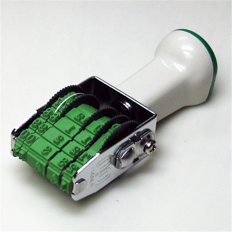 サンビー 回転印 飛日付5号TKA-TD55 小切手用 明朝体 1個（ご注文単位1個）【直送品】