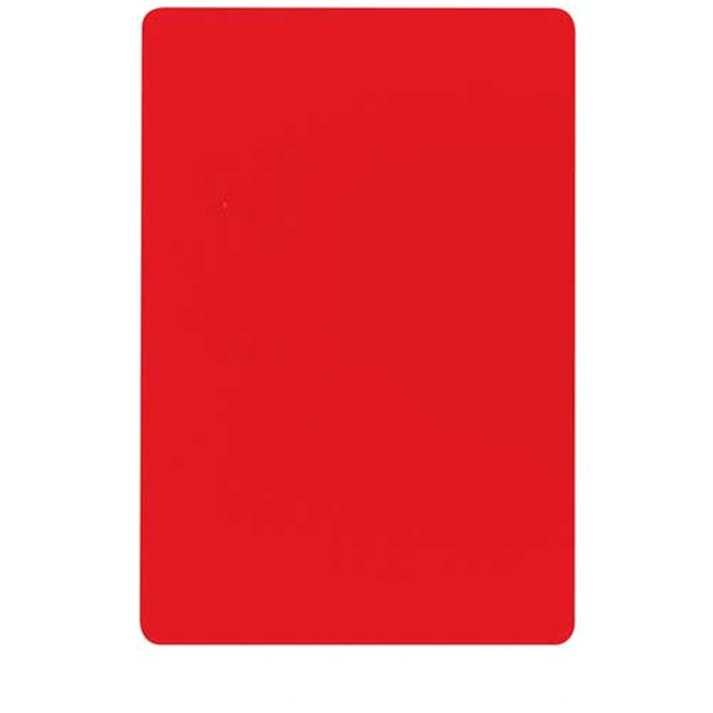 共栄プラスチック 色透明下敷 A5判 CH-A5-R 赤 1個(ご注文単位1個)【直送品】