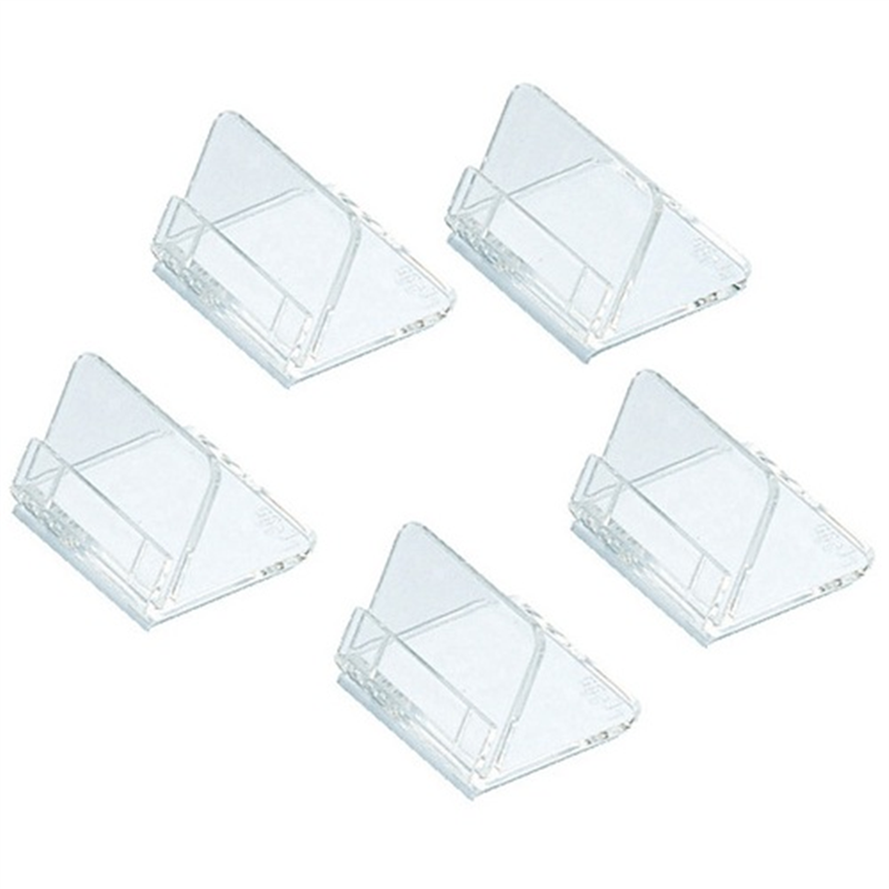 共栄プラスチック メタクリル豆カード立(中)5個入 L-35-5 1箱(ご注文単位1箱)【直送品】