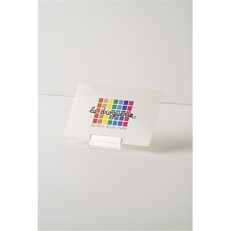 共栄プラスチック メタクリル豆カード立(大)5個入 L-50-5 1箱(ご注文単位1箱)【直送品】