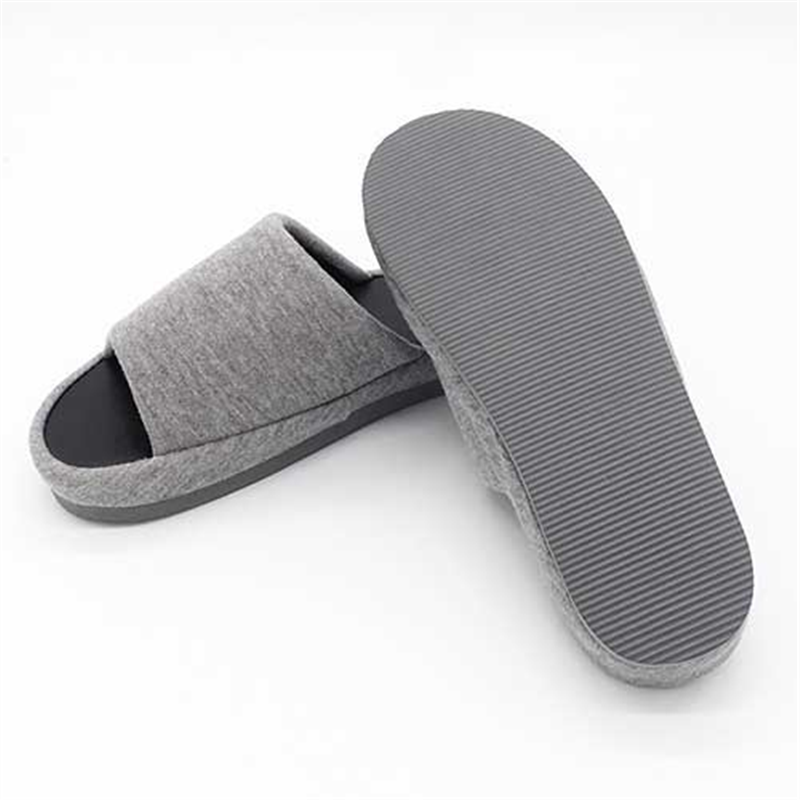 オクムラ With低反発スリッパ M グレー 1個（ご注文単位1個）【直送品】