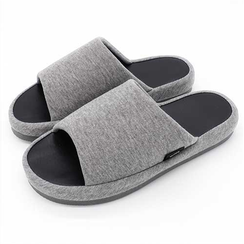 オクムラ With低反発スリッパ L グレー 1個（ご注文単位1個）【直送品】