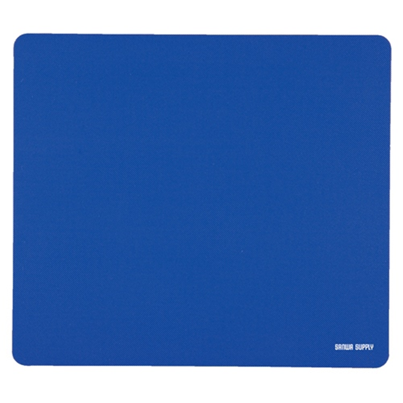サンワサプライ マウスパッド MPD-EC30BL ブルー 1個（ご注文単位1個）【直送品】
