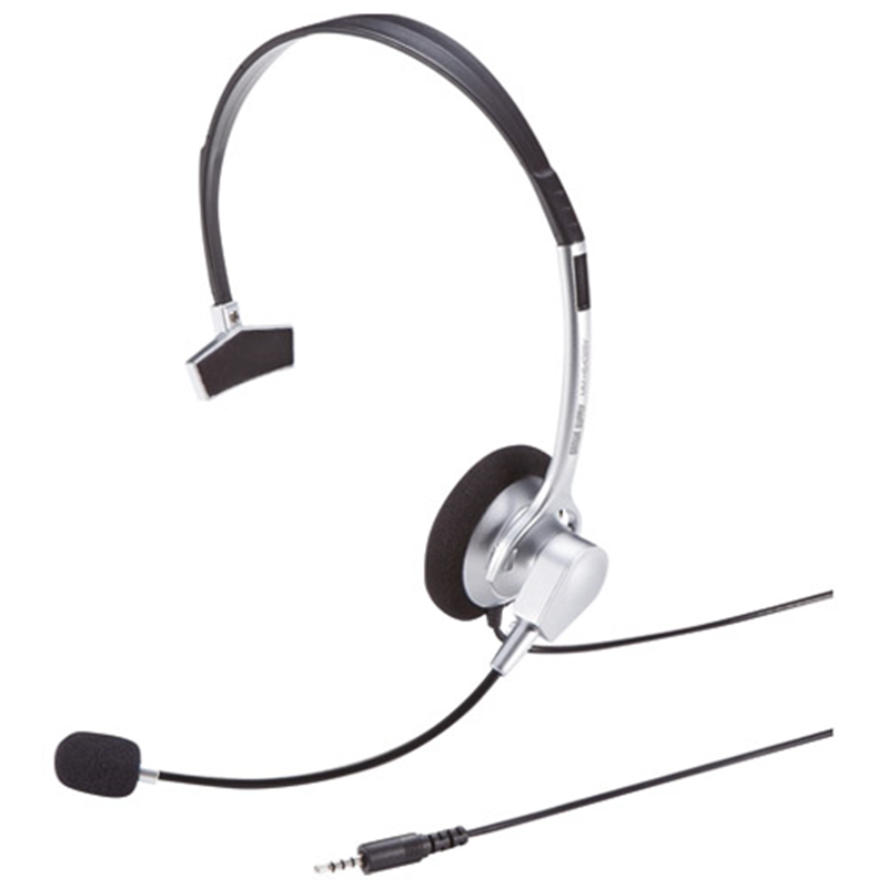 サンワサプライ ヘッドセット MM-HS402SV 1個（ご注文単位1個）【直送品】
