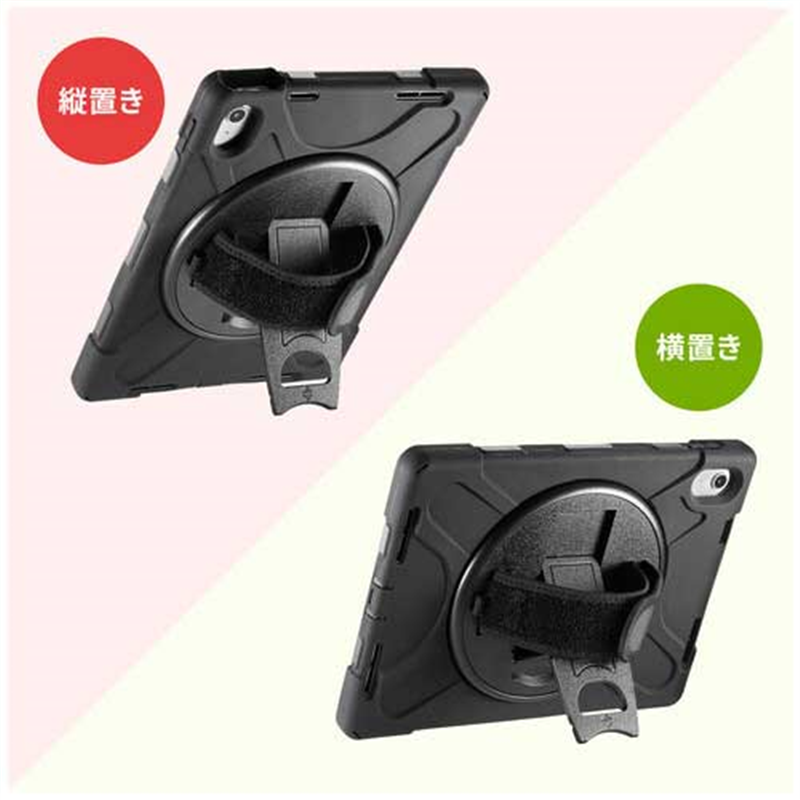 サンワサプライ iPad10.9インチ用耐衝撃ケース 1個（ご注文単位1個）【直送品】