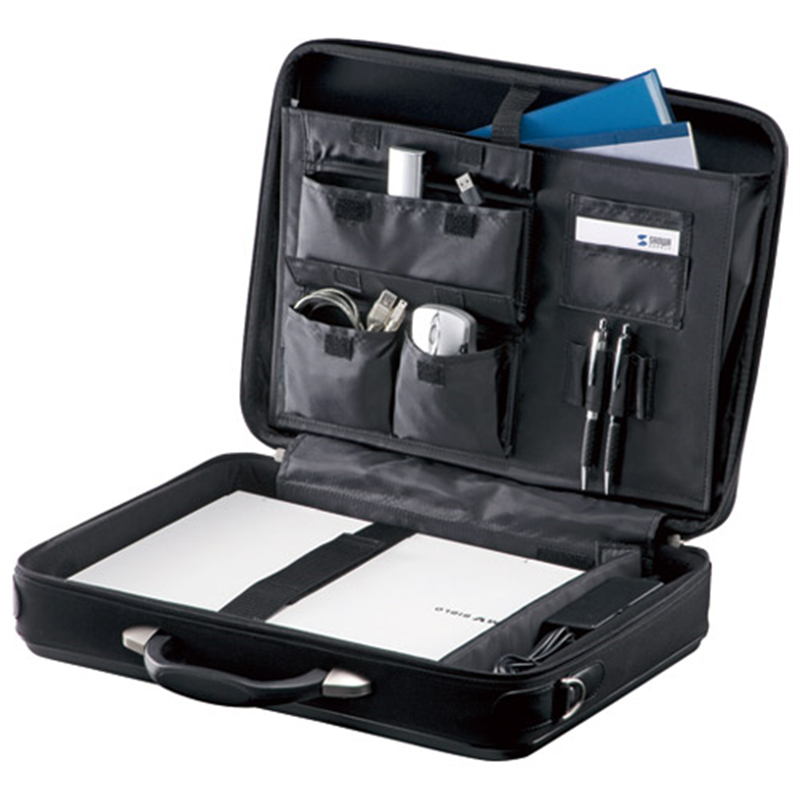 サンワサプライ セミハードPCケースBAG-EVA7BKN 1個（ご注文単位1個）【直送品】