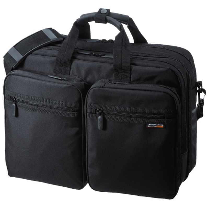 サンワサプライ ビジネスバッグBAG-3WAY21BK ブラック 1個（ご注文単位1個）【直送品】