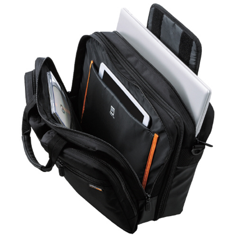 サンワサプライ ビジネスバッグBAG-3WAY21BK ブラック 1個(ご注文単位1個)【直送品】