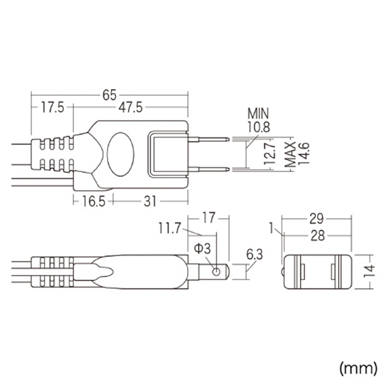 サンワサプライ シャッタータップ 6個口 5m TAP-SH3650MG 1個(ご注文単位1個)【直送品】